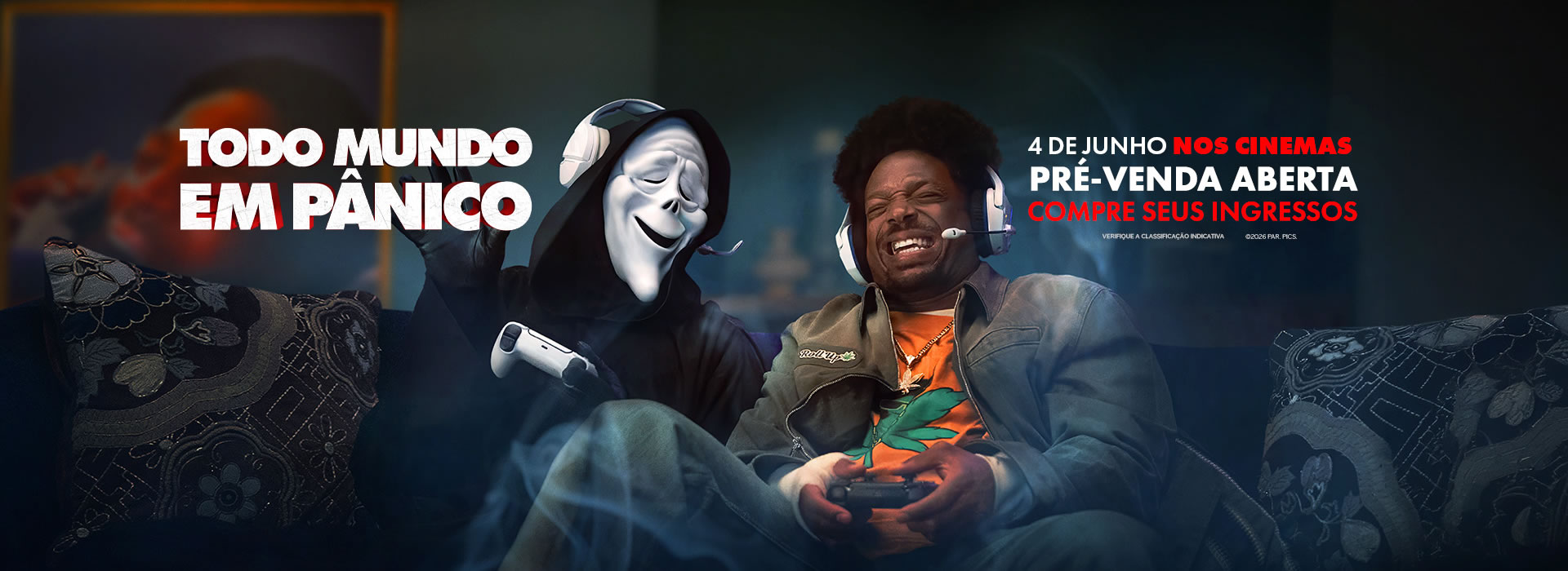 Todo Mundo em Pânico 6 no Cinemaxs