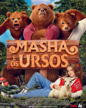 Masha e os Ursos no Cinemaxs