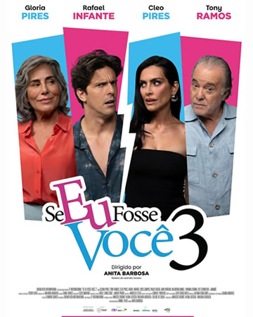 Se Eu Fosse Você 3 no Cinemaxs